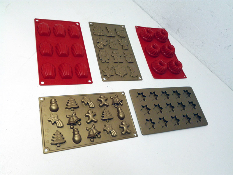 moldes silicona navidad pasteleria 17x29 1u